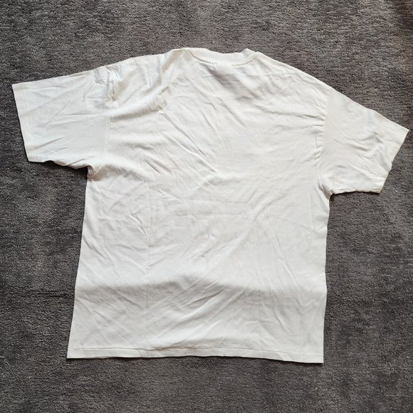 Vintage 90s 1994 The Flintstones RocDonald's x McDonalds Movie Promo T Shirt XL - Picture 8 of 8